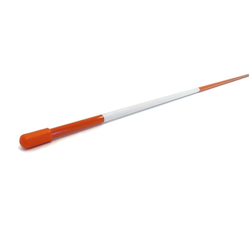 One (1) New Flexible 48" Long Driveway Snow Marker w/ Reflective Tape & Cap