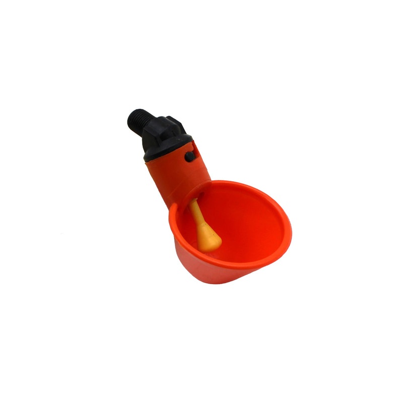 1 Automatic Waterer Drinker Cup Chicken Coop Poultry Chook Bird Turkey Drinker