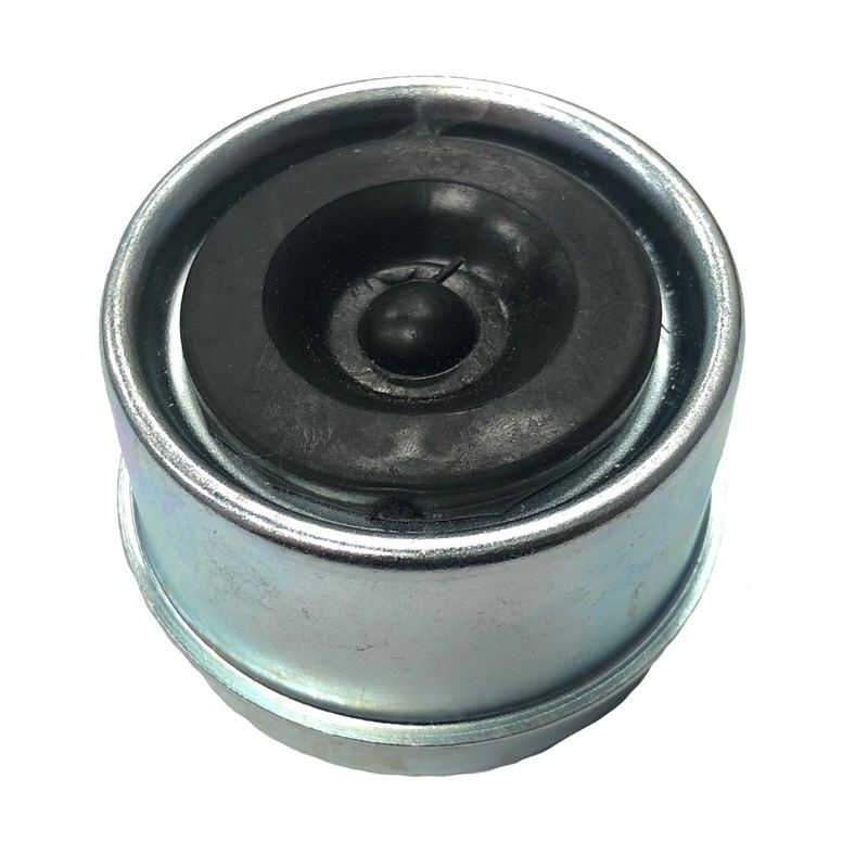 (1) Grease Cap with Rubber Plug Fits Dexter EZ Lube Type Trailer Camper RV Axle