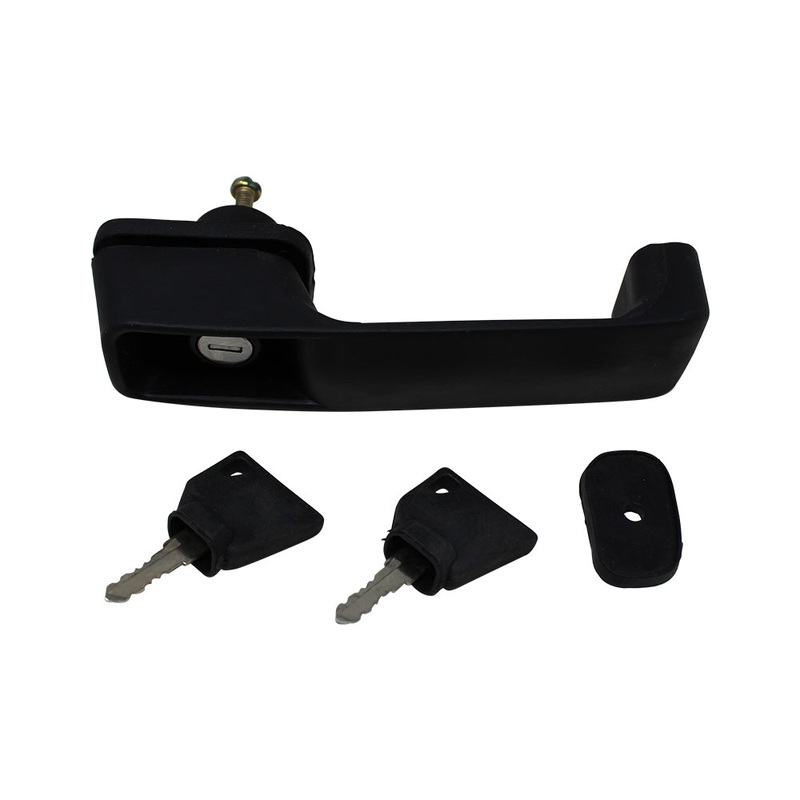 Door Handle w/Keys 123/04067 Fits JCB Rough Terrain Fork Lift Backhoe Loader
