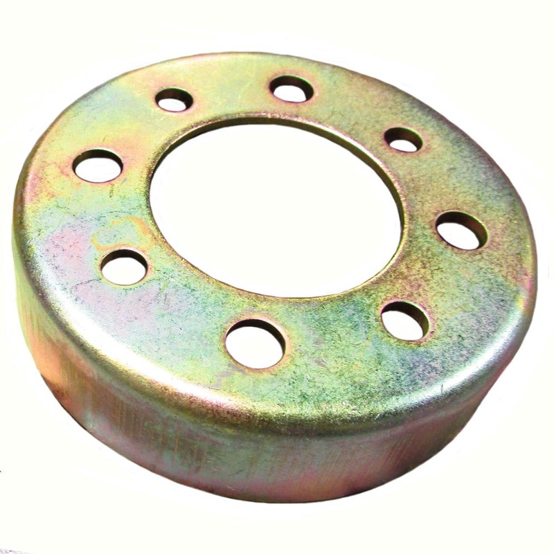 One (1) 4" Brake Drum, Live Axle 1" Bore For Go Karts ATV Mini Bikes