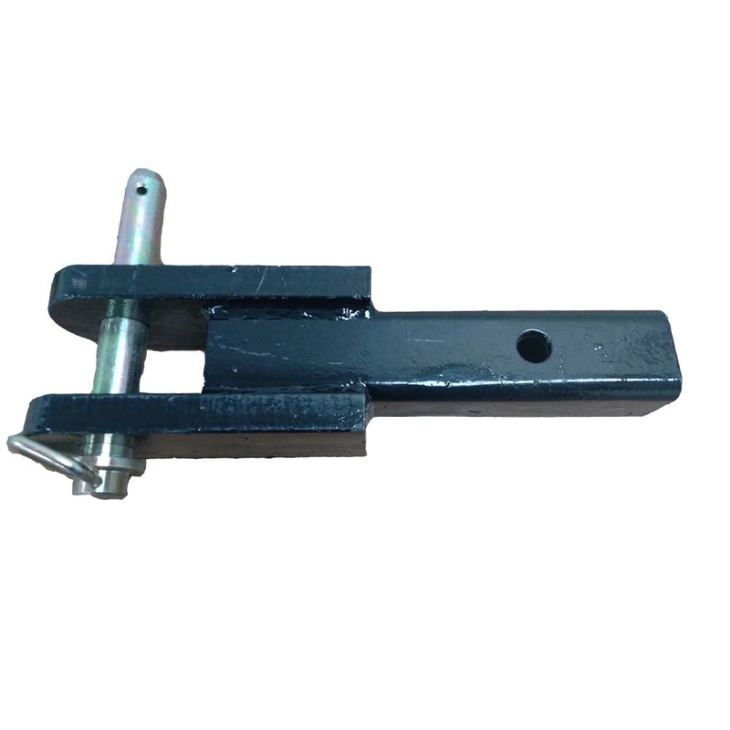 Trailer Hitch Receiver w/Clevis-Pin Mount for 2" Square Receiver Tube Hitches