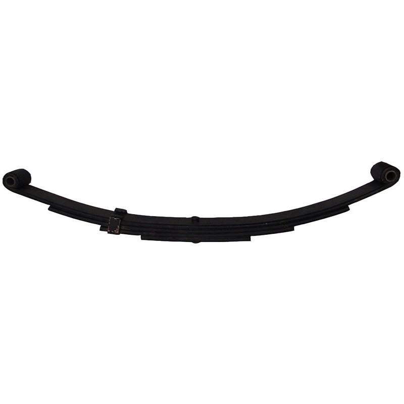 New 20015 Trailer Leaf Spring - 4-Leaf Double Eye 1750 lbs for 3500 lbs Axle