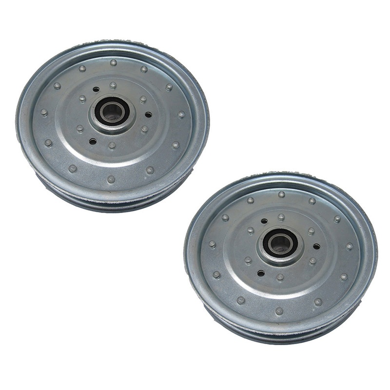 (2) Idler Pulley Fits Exmark Replaces 1-633109 116-4667 1164667 633109 539102610