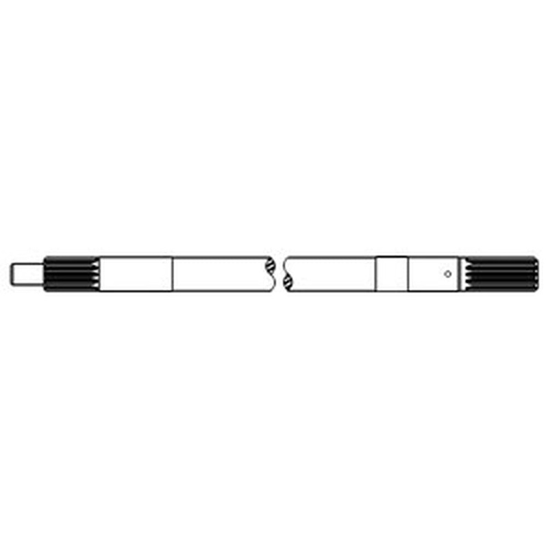 R33927 New Transmission Input Shaft 22.62" Fits John Deere 500 500A 500B 500C +