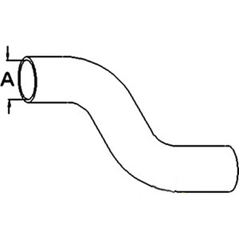 SBA310160320 Upper Radiator Hose Fits Ford New Holland Compact Tractor 1100