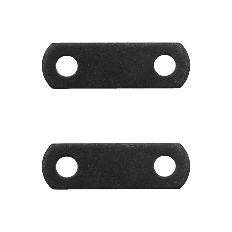2-5/8" Leaf Spring Trailer Shackle Strap Set of Two (2) with 9/16" Hole Diameter