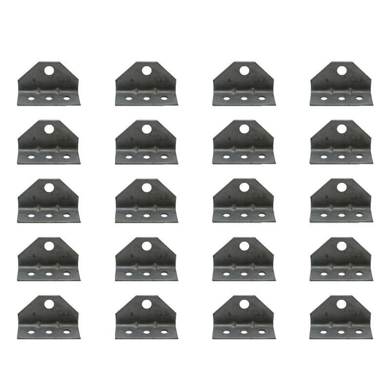 20 Top Angle Brackets Swivel Top for Boat Trailer Bunk Board Mount