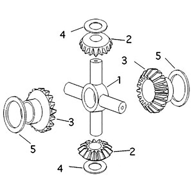 897007M1 New Differential Gear Fits Massey Ferguson 202 203 204 205 302 304 356