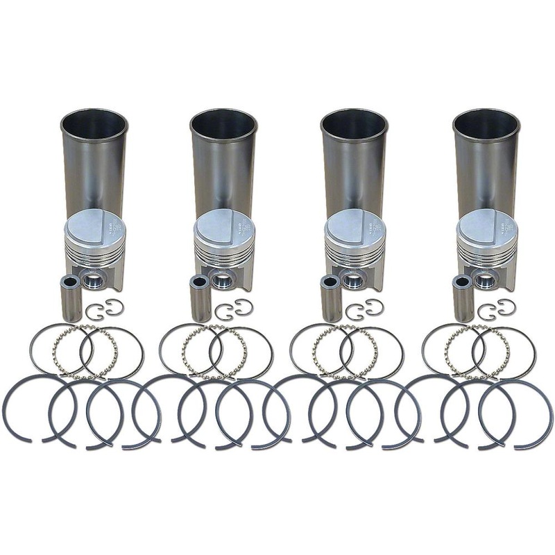 IHS3096 Sleeve and Piston Kit with 4" Overbore Fits International