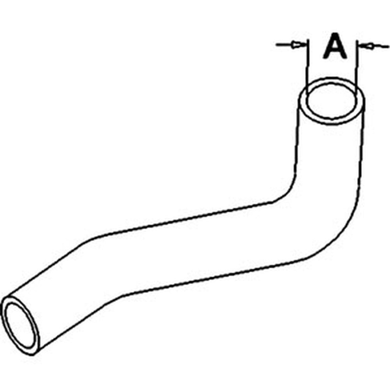 SBA310160840 SBA310160480 Upper Radiator Hose Fits Ford New Holland Tractor