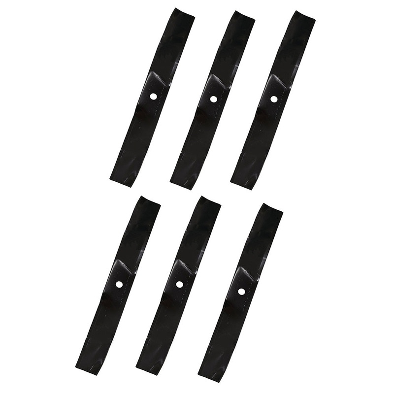 (6) Mulching Mower Blade Fits Exmark Laser Z Laser Z HP Metro Turf Tracer HP