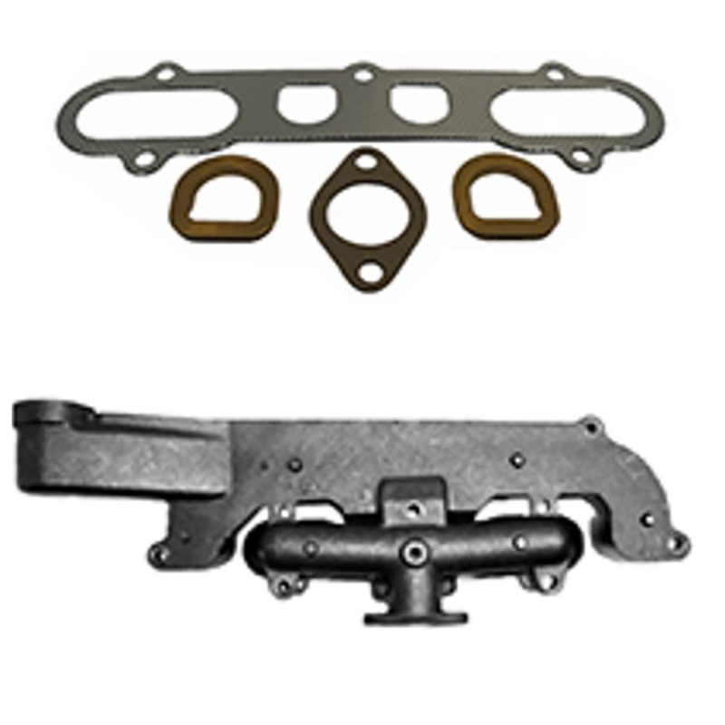 AT22610 Gas Exhaust Manifold w Gasket Set Fits John Deere 2010