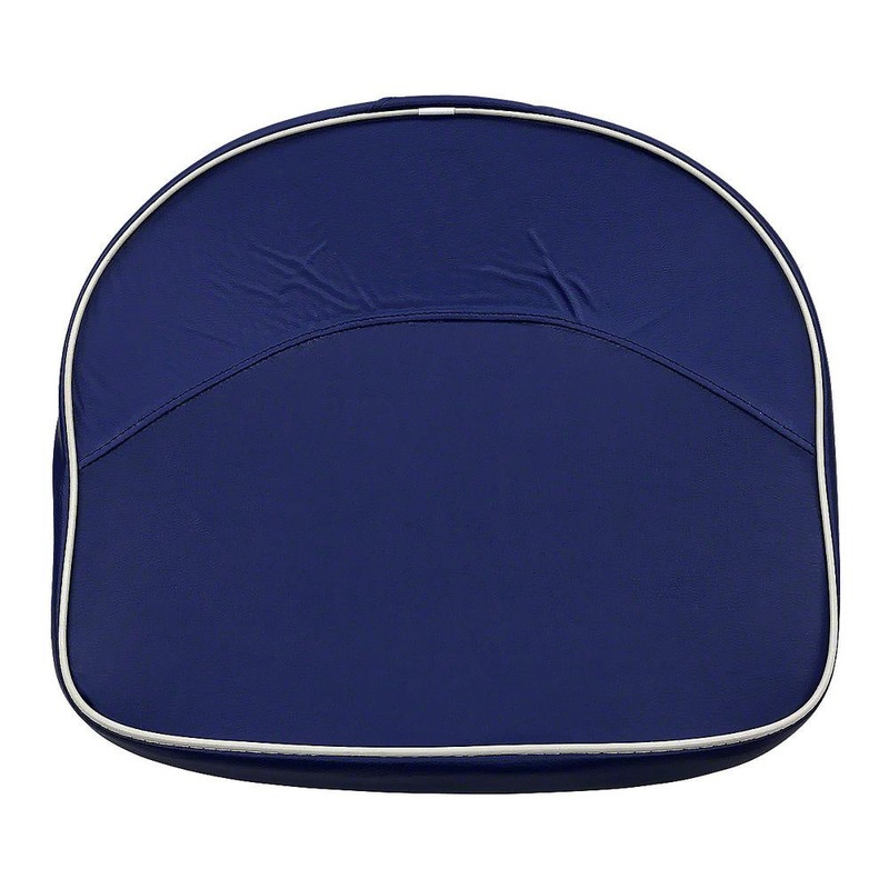 FDS284 Blue and White Tractor Seat Cushion Fits Ford