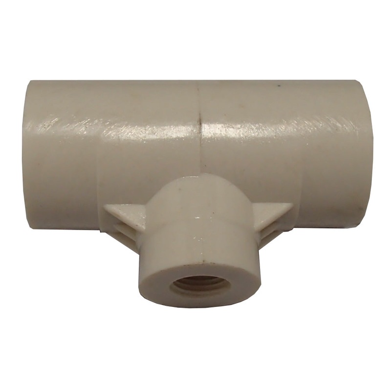 1/2" PVC Fitting for Heavy Duty Poultry Drinker Cups OR Nipples Bracket