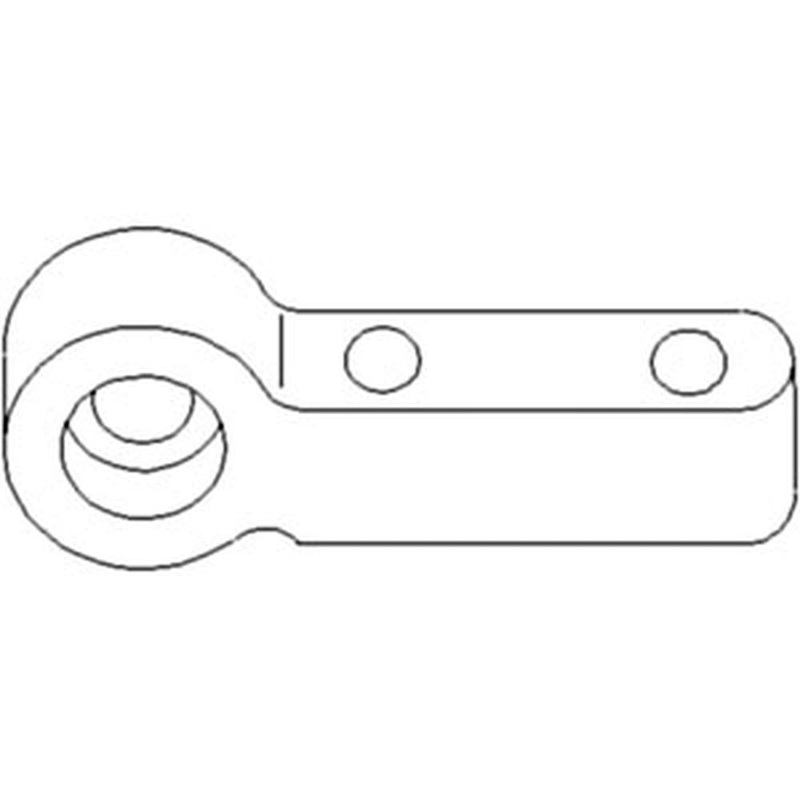 384111R91 New Control Tube Support Lever Assm Fits Case-IH Tractor Models