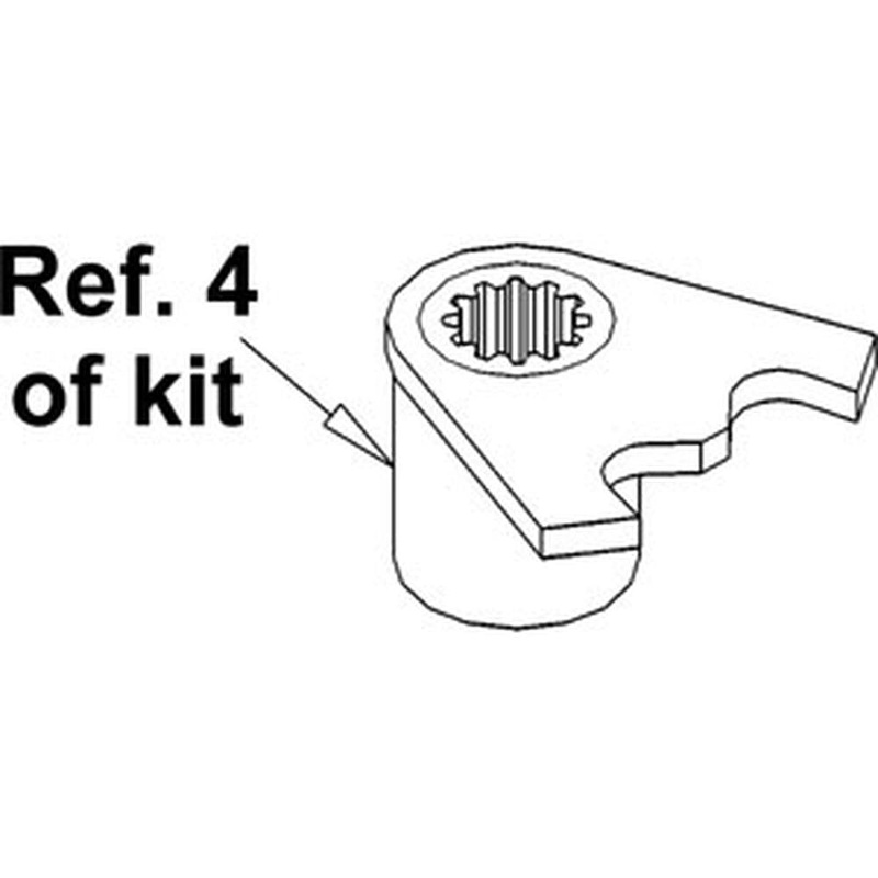 398294R1 New Sector Reverse Detent Fits Case-IH Tractor Models 756 766 +