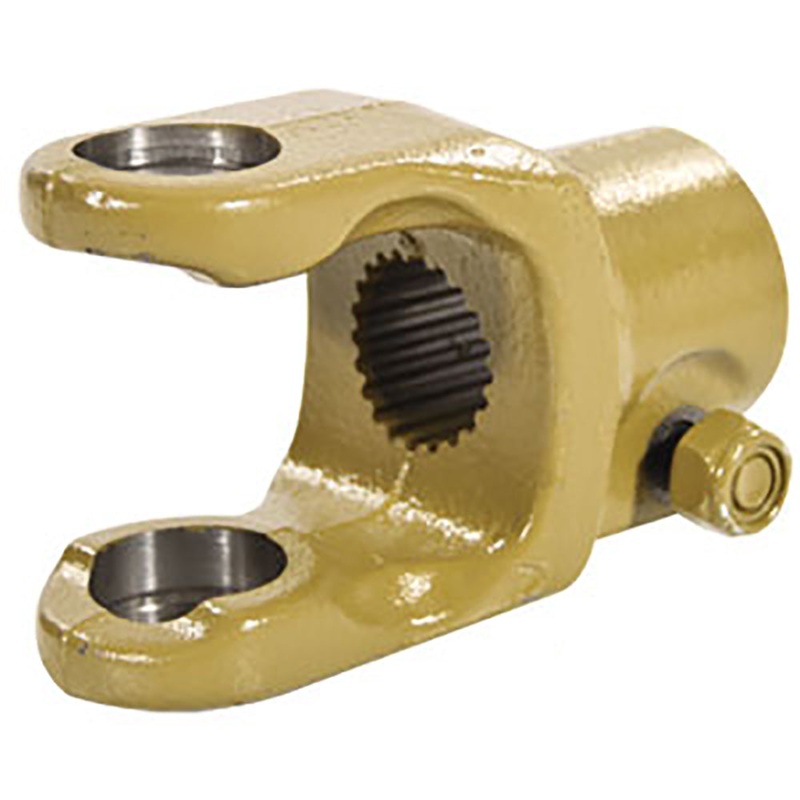 A-W320684 Splined Yoke, 1-3/8" - 21 Spline - Fits John Deere; Fits Land Pride