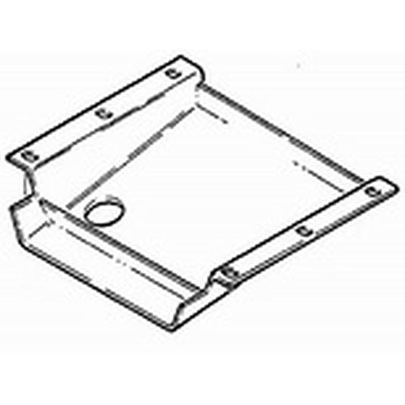R46842 Belly Pan, Engine 450C, 455C, 550, 550E, 550G, 550H Fits Case 450, 550 Be