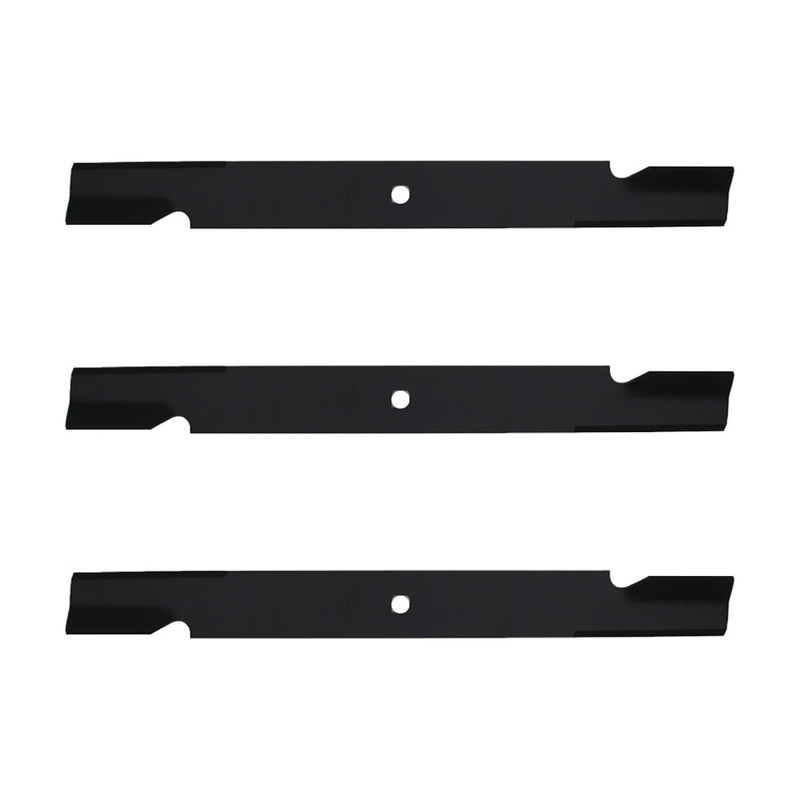 Set of (3) High Lift Blades Fits Husqvarna ZTH6123 ZTH6125 ZTH6126 ZTH6127