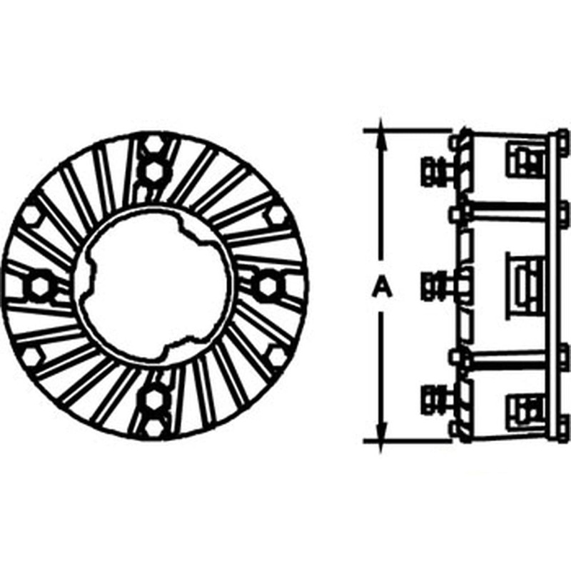 A-57012000-AI Friction Clutch Pack