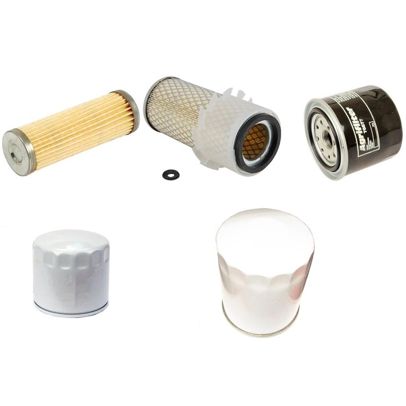 Filters Fits Kubota Models F2400, F2400B Front Mowers w/D1105-F Eng..