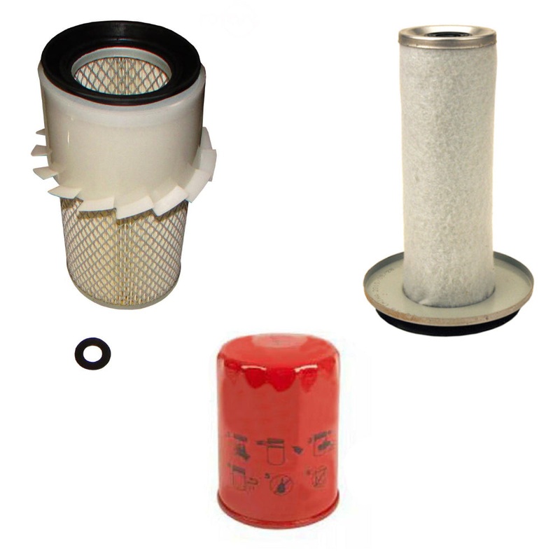 New Service Maintenance Filter Kit Fits John Deere 855 Compact Tractor AM108184