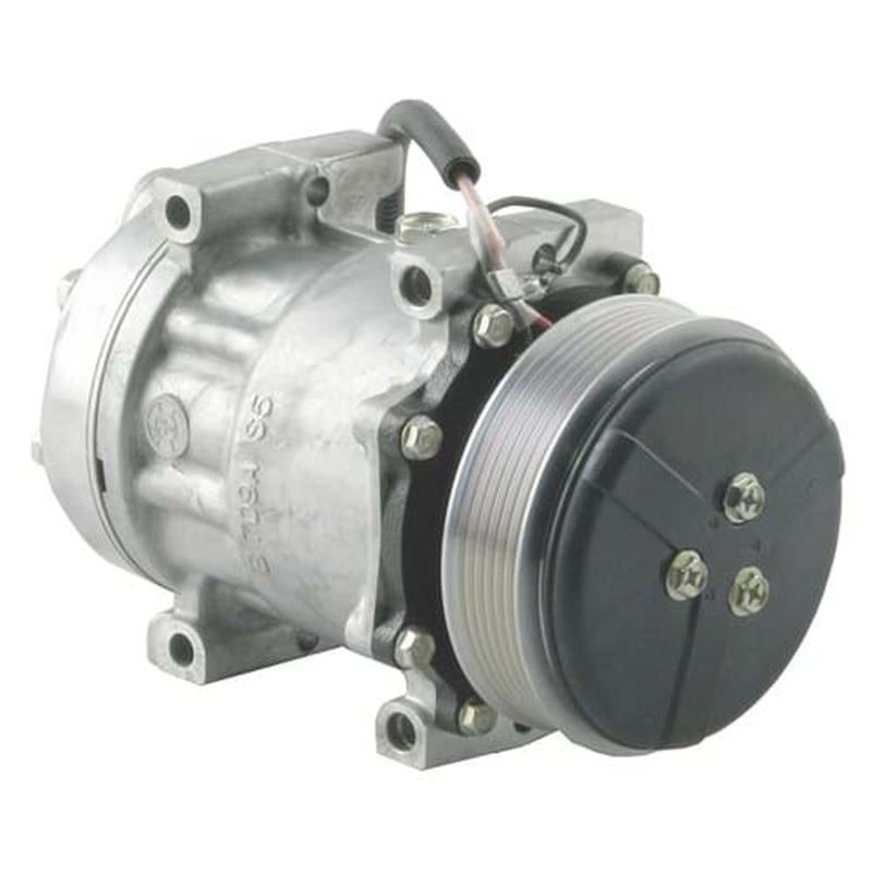 884281803  Sanden SD7H15 Compressor, w/ 6 Groove Clutch - Fits Challenger