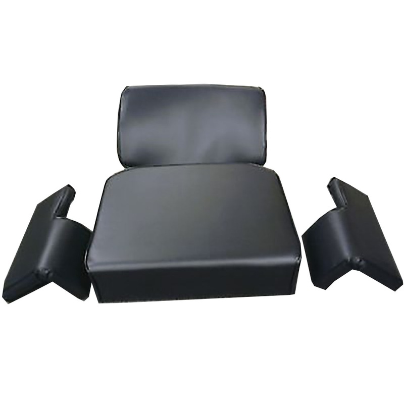Wooden Base Four (4) Piece Seat Cushion Set Fits John Deere 350 350B 450 450B