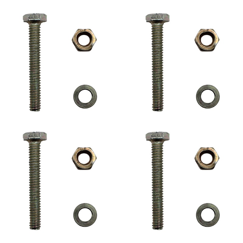 4 Pack Shear Pins Spacers & Nuts for 301172 500026MA 1501216MA Murray Noma