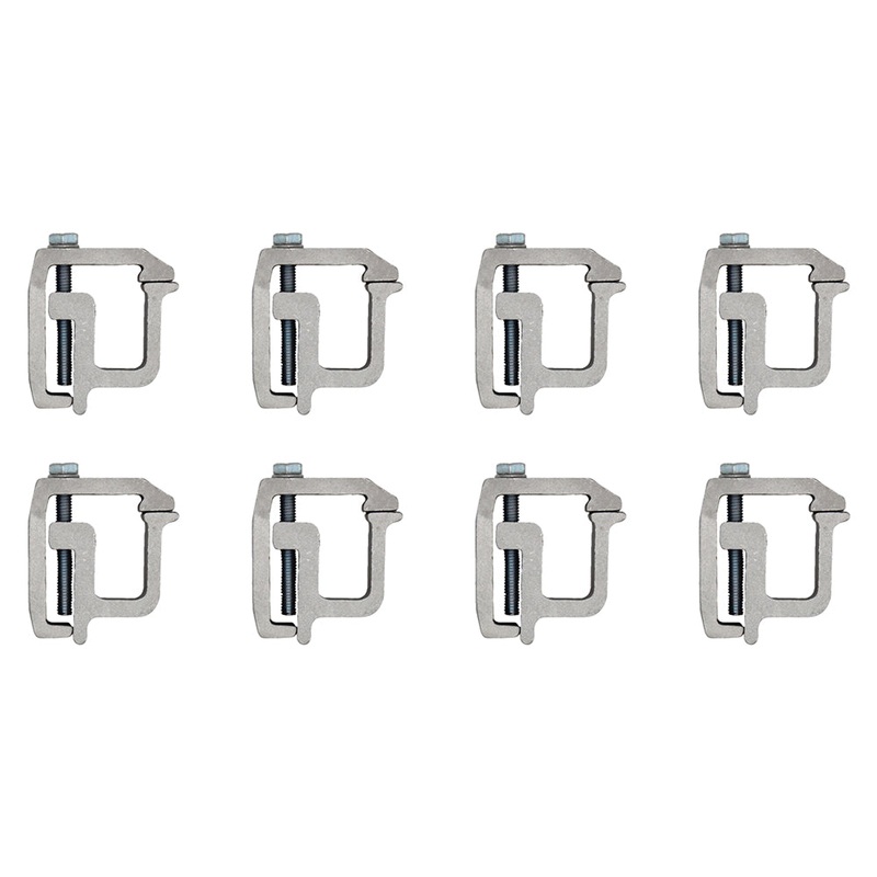 (8) Truck Cap Mounting Clamp Heavy Duty Topper Camper Shell TL2002