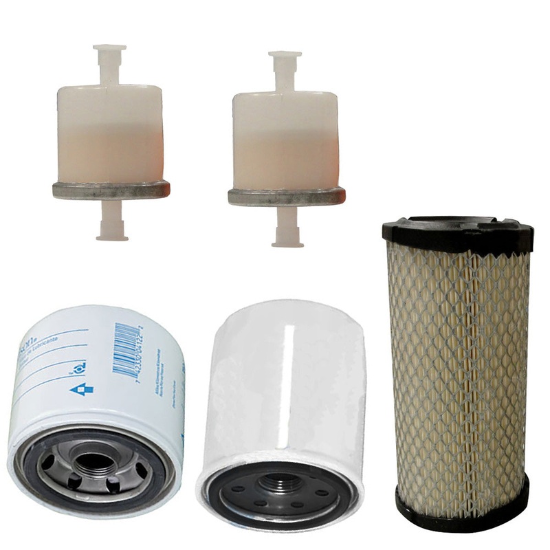 Fits Kubota Filter Maintenance Kit for Oil/Air/Fuel/Hydraulic Filters