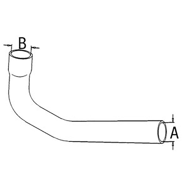 Radiator Hose Upper Fits Case IH 265 245 255 1962545C1