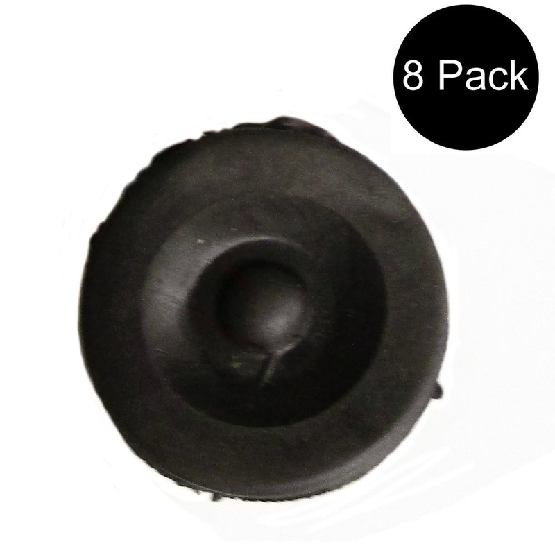 8 Trailer Grease Cap Plugs for E-Z Lube 21-41 Grease Caps Fits Dexter/AL-KO
