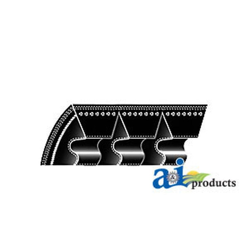 A-3VX1000/06 Cogged Wedge Banded V-Belt (  3/8" X 100")
