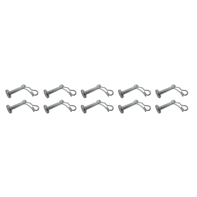 (10) Shear Pin w/Hair Pin Fits MTD Snow Blowers 31A-3BAD700 thru 31AS6LEG752