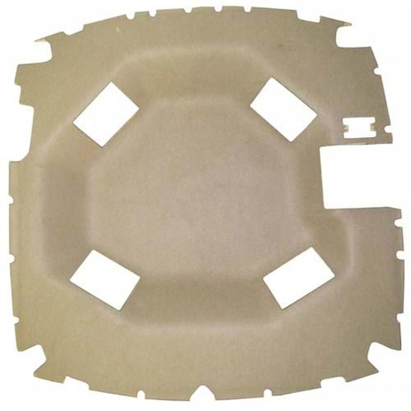 CR8003H Headliner, Sailcloth Tan Preformed Cloth Fits John Deere
