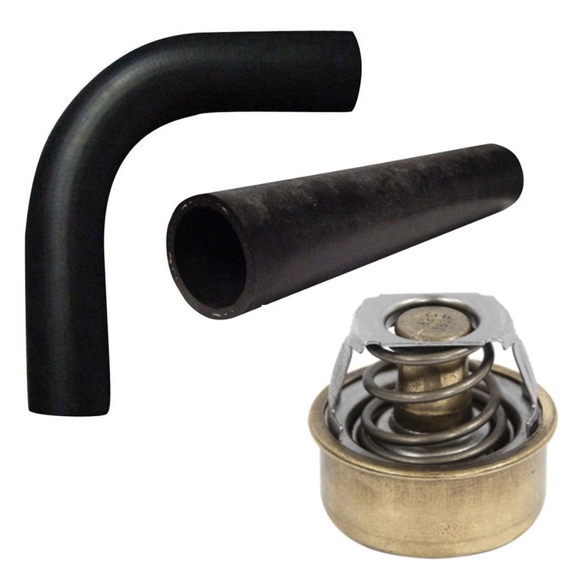 Radiator Hose And Thermostat Kit 160 Degree Fits Ford 2N 9N 8N 2N8260