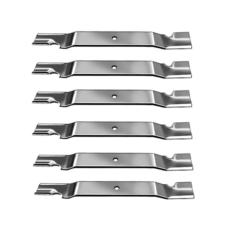 (6) 21" x 1/2" Notched Lift Blades 320243 Fits Grasshopper Duramax 3461 9861