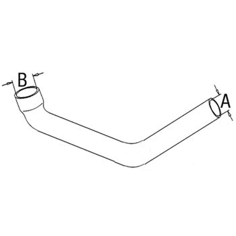 Upper Radiator Hose 120780C1 Fits Case-IH Tractor IH 5088 5288 548
