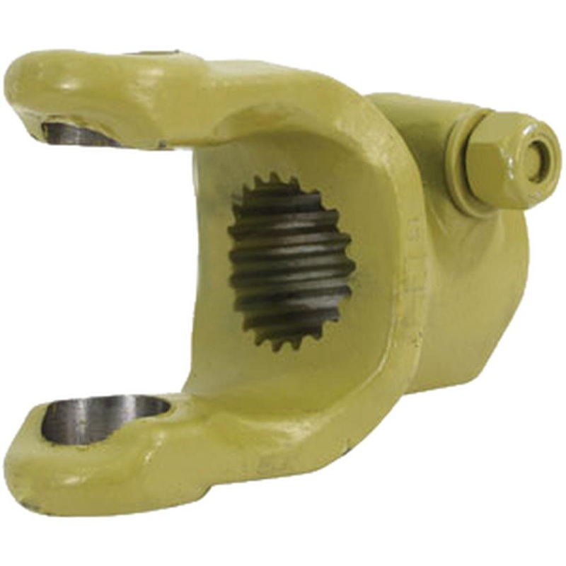 A-BP509063854-A-AI Implement Yoke, Splined 1 3/4" - 20 Spline w/ Tapered Pin