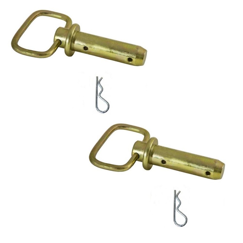 (2) 1" HITCH PINS w/ Hairpin Cotters for Western 93028 Unimount Buyers 1302245