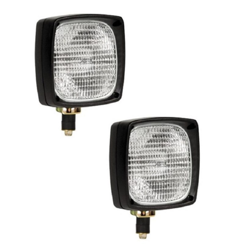 (2) 24V Halogen Flood Lamp Fits Caterpillar Tractors 133-3035 133-3037 171-721