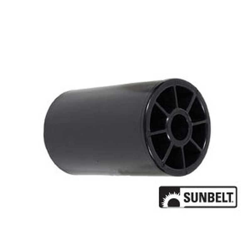 B1WL33 ROLLER-DECK, 2.5X4, SMOOTH, BLACK
