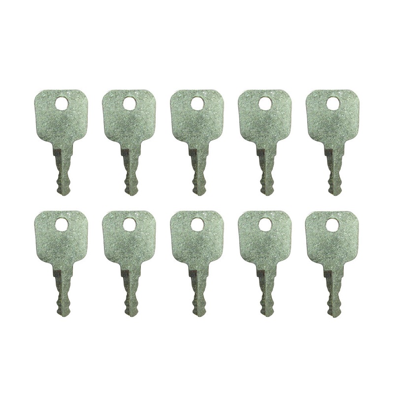 Fits (14607) Fits JCB/ Fits CAT / Fits Bomag Key *10 Pack*