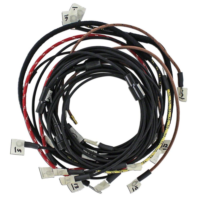 MFS2703 Restoration Quality Wiring Harness Fits Massey Ferguson