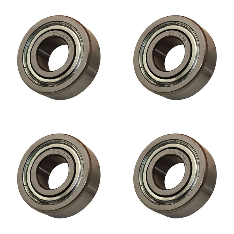 (Qty 4) Z9504-RST Lawn Mower Bearing 3/4" Bore 204BBAR P204RR6 JD9236 JD9296