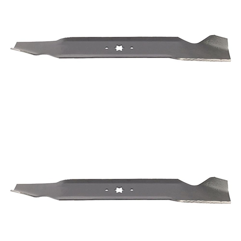 (2) Aftermarket Standard Mower Blades Requires (2) Blades for 42" Deck Fits MTD