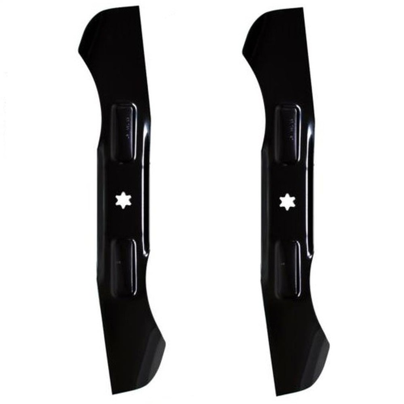 (2PK) Blades for 46" Deck Fits Cub Cadet Fits MTD Fits Troy-Bilt Fits Yardman