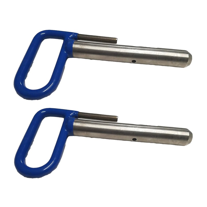 2PK Blue Connect Pin Assembly fits Meyer Snow Plow 11859 413422 1302047